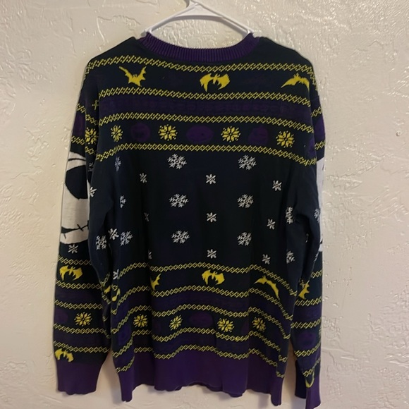 Nightmare Before Christmas Jack The Skeleton Sweater - Medium - Picture 4 of 5
